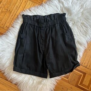 Frame Denim‎ Charcoal High Waist Women's Shorts